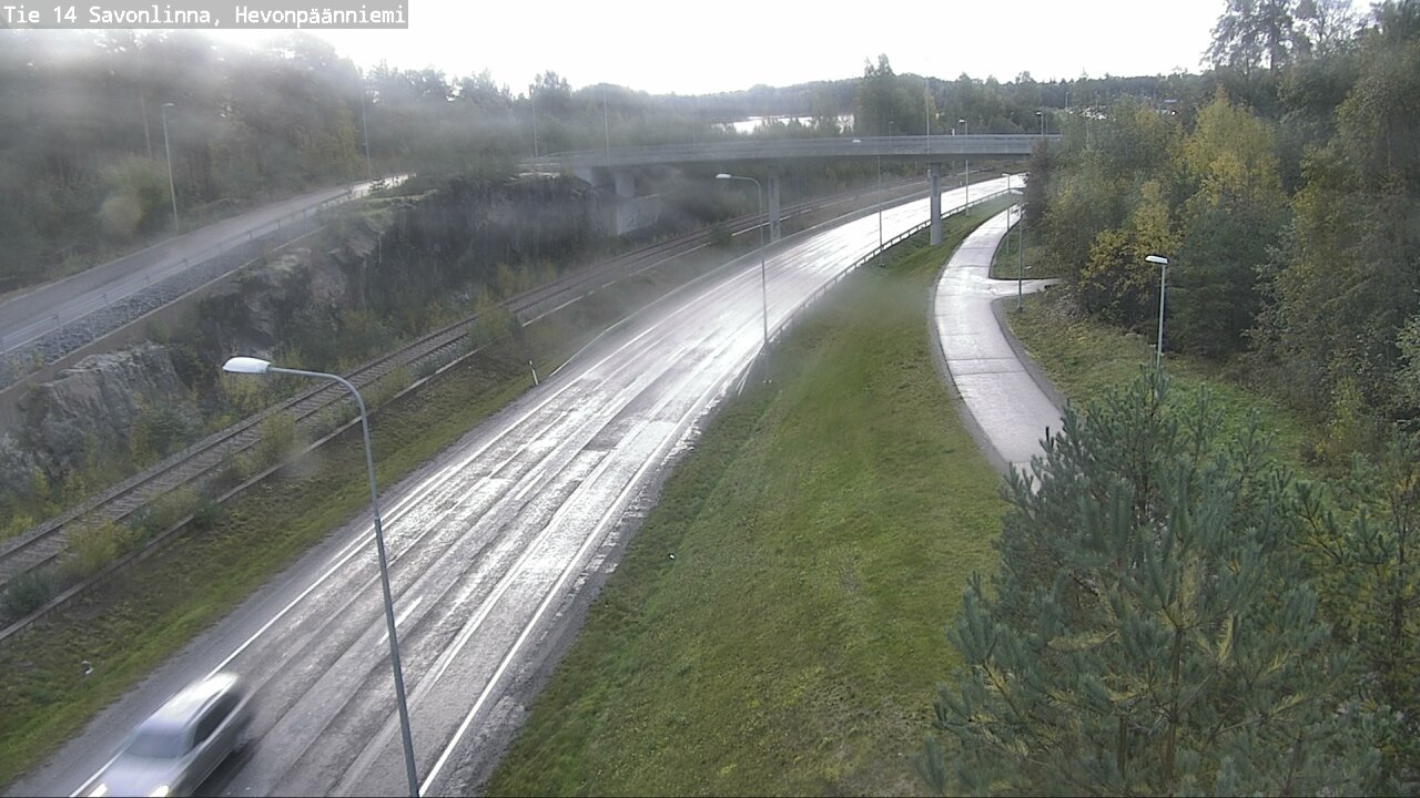 Kelikamerat Kuva Tie 14 Savonlinna, Hevonpäänniemi, Savonlinna, Etelä-Savo