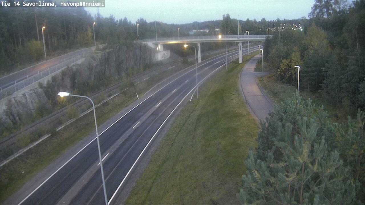 Kelikamerat Kuva Tie 14 Savonlinna, Hevonpäänniemi, Savonlinna, Etelä-Savo