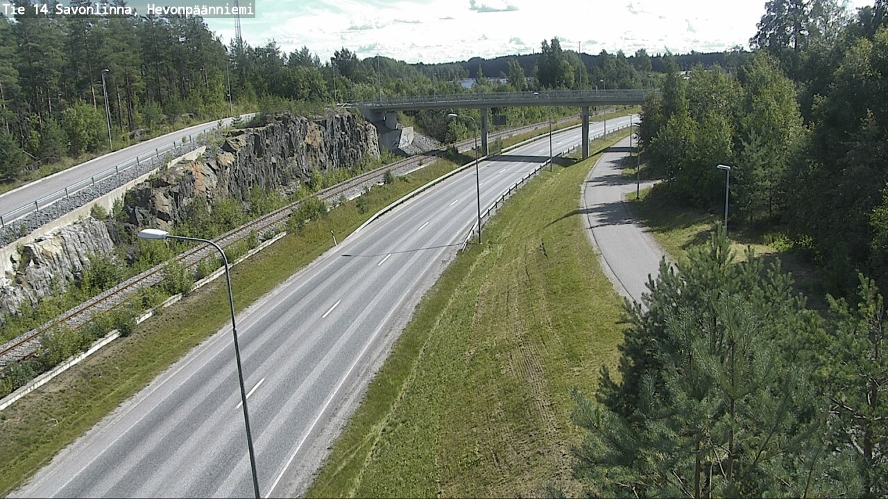 Kelikamerat Kuva Tie 14 Savonlinna, Hevonpäänniemi, Savonlinna, Etelä-Savo