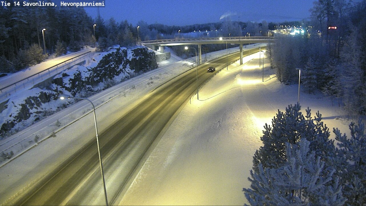 Kelikamerat Kuva Tie 14 Savonlinna, Hevonpäänniemi, Savonlinna, Etelä-Savo