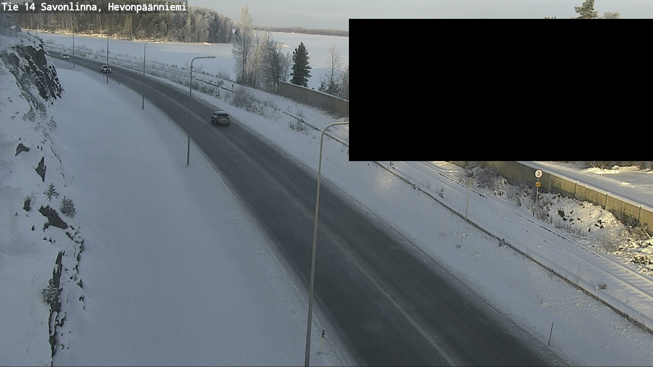 Kelikamerat Kuva Tie 14 Savonlinna, Hevonpäänniemi, Savonlinna, Etelä-Savo