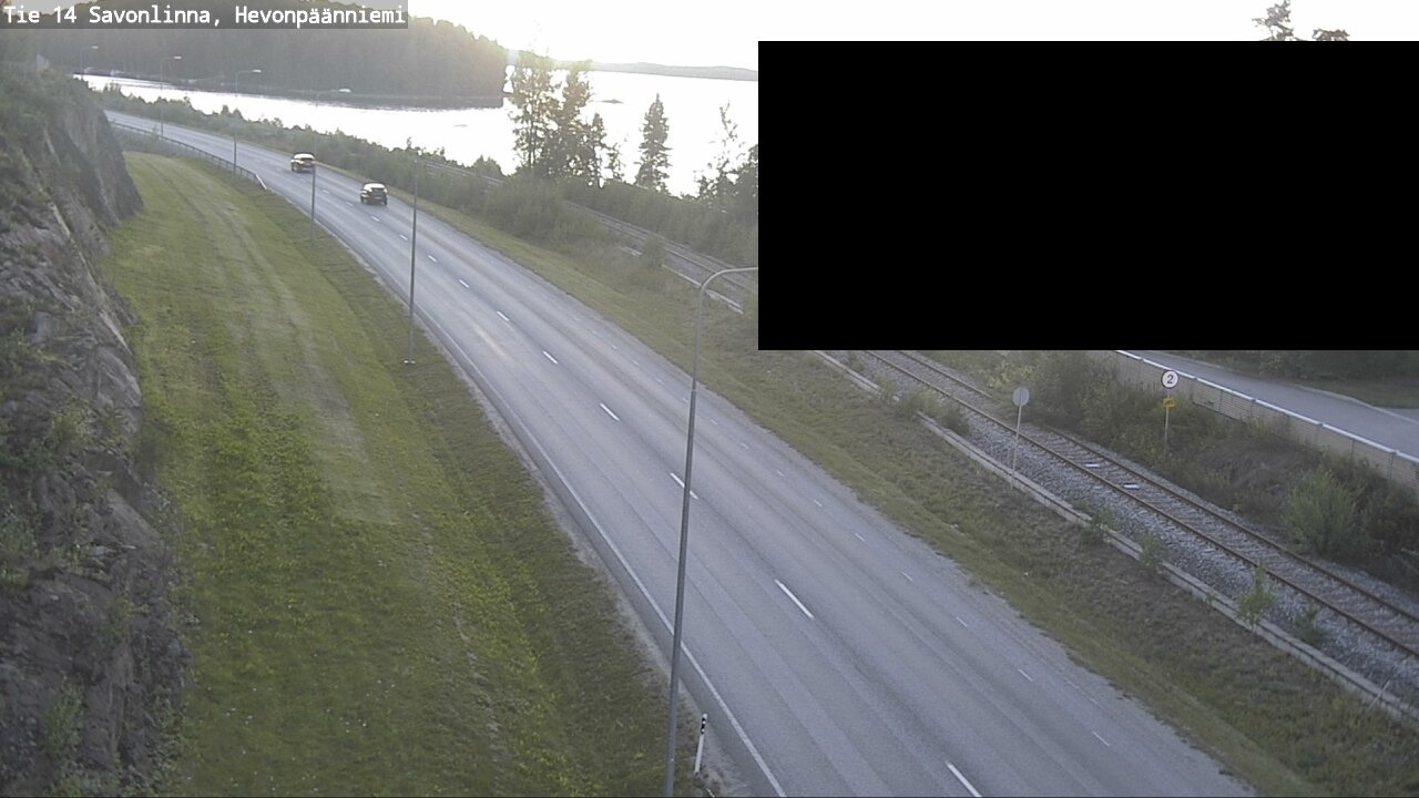 Kelikamerat Kuva Tie 14 Savonlinna, Hevonpäänniemi, Savonlinna, Etelä-Savo