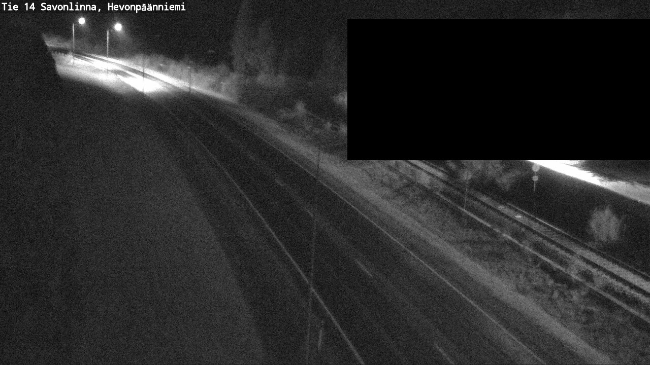 Weather Camera Image Road 14 Savonlinna, Hevonpäänniem, Savonlinna, Etelä-Savo