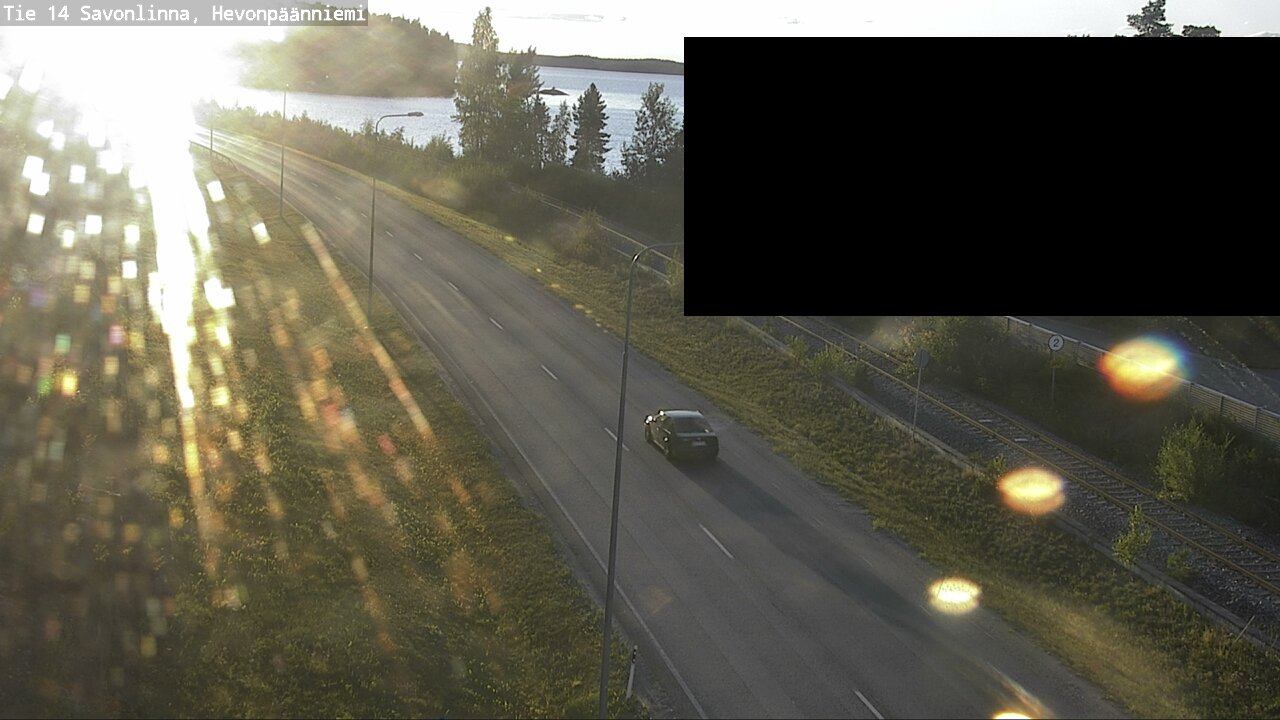 Kelikamerat Kuva Tie 14 Savonlinna, Hevonpäänniemi, Savonlinna, Etelä-Savo