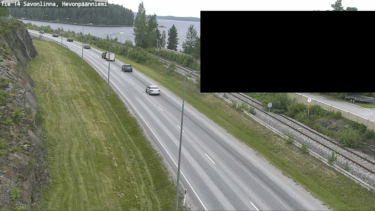 Kelikamerat Kuva Tie 14 Savonlinna, Hevonpäänniemi, Savonlinna, Etelä-Savo