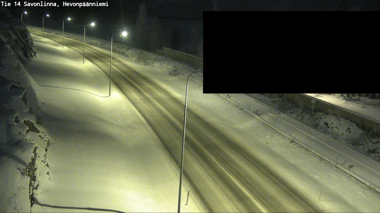 Kelikamerat Kuva Tie 14 Savonlinna, Hevonpäänniemi, Savonlinna, Etelä-Savo