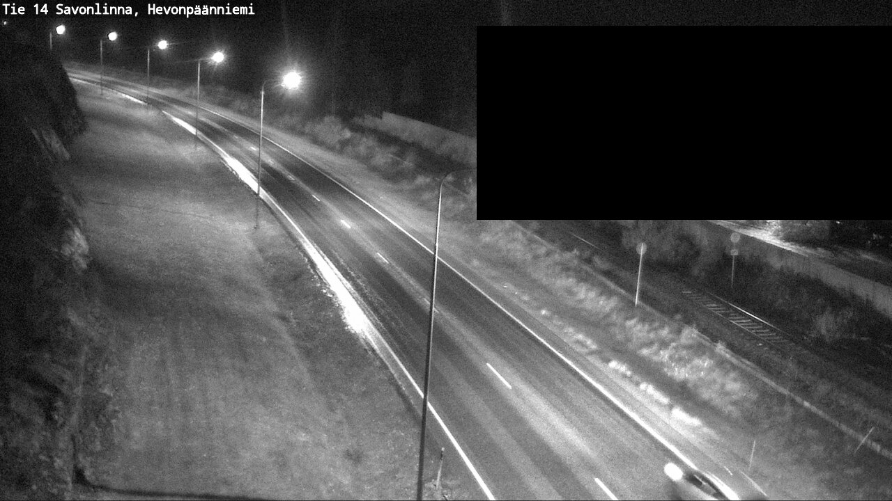 Kelikamerat Kuva Tie 14 Savonlinna, Hevonpäänniemi, Savonlinna, Etelä-Savo