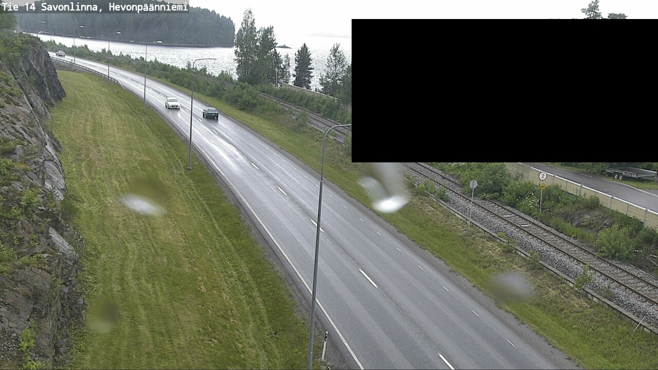 Weather Camera Image Road 14 Savonlinna, Hevonpäänniem, Savonlinna, Etelä-Savo