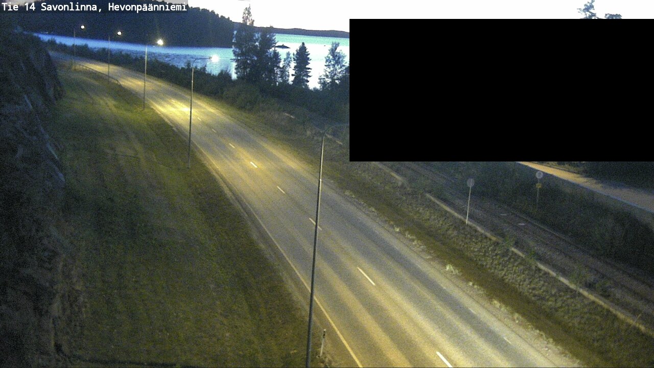 Kelikamerat Kuva Tie 14 Savonlinna, Hevonpäänniemi, Savonlinna, Etelä-Savo
