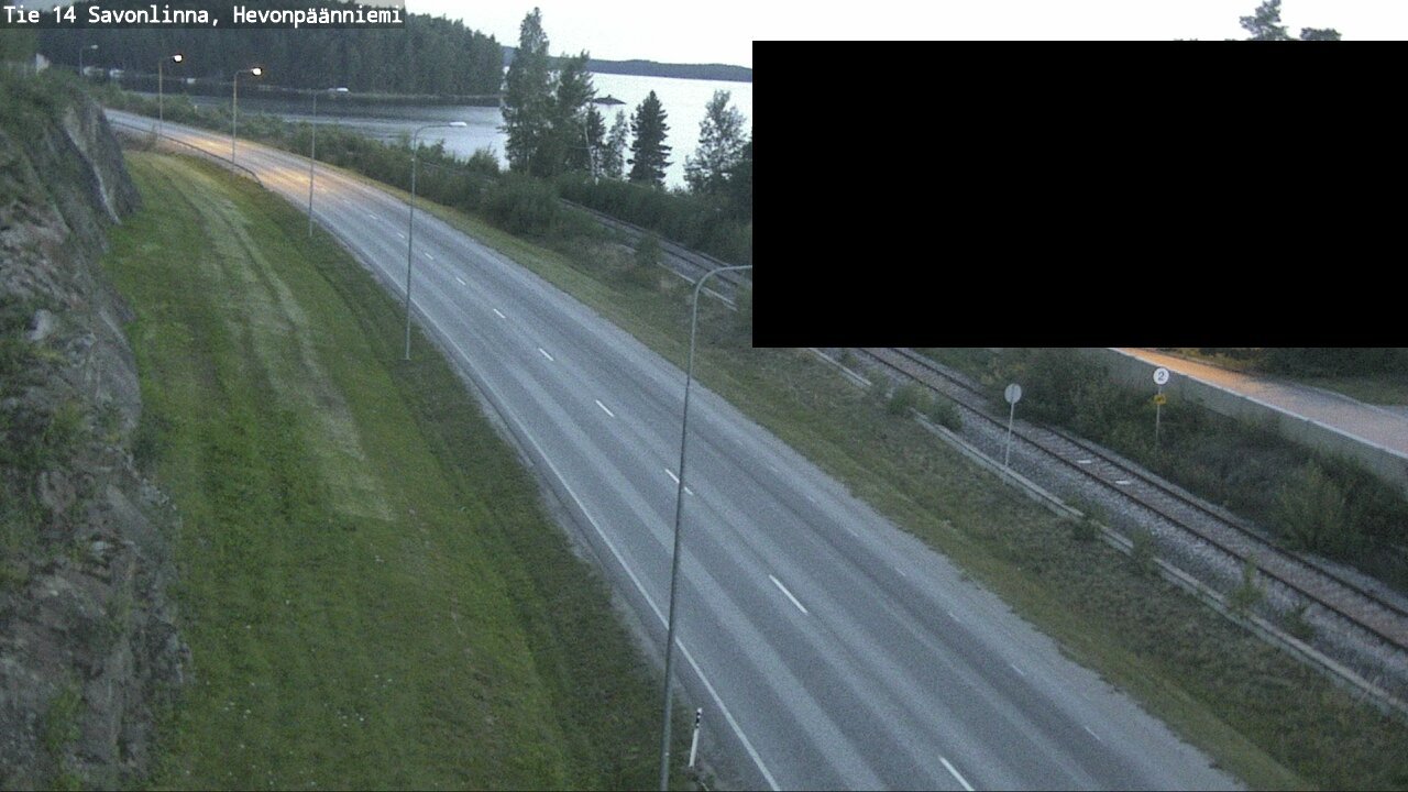 Kelikamerat Kuva Tie 14 Savonlinna, Hevonpäänniemi, Savonlinna, Etelä-Savo