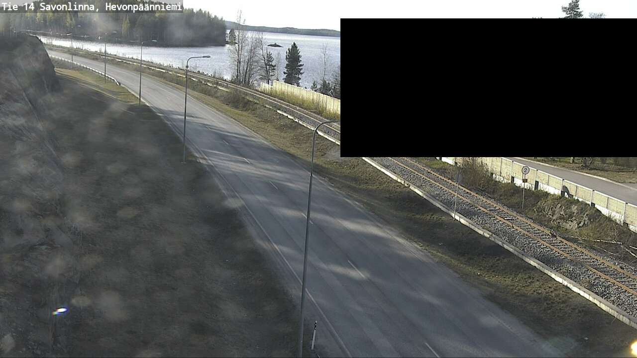 Weather Camera Image Väg 14 Nyslott, Hevonpäänniemi, Savonlinna, Etelä-Savo