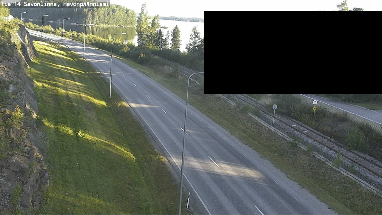 Weather Camera Image Road 14 Savonlinna, Hevonpäänniem, Savonlinna, Etelä-Savo