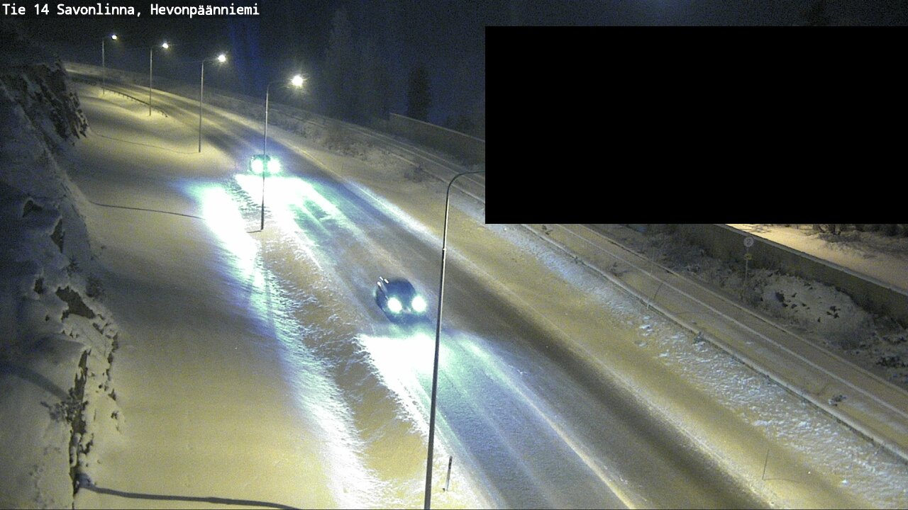 Kelikamerat Kuva Tie 14 Savonlinna, Hevonpäänniemi, Savonlinna, Etelä-Savo