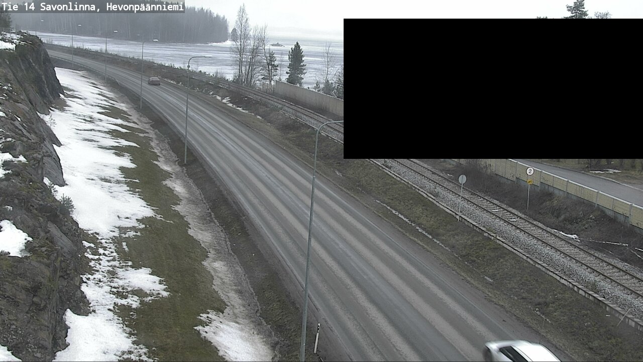 Weather Camera Image Road 14 Savonlinna, Hevonpäänniem, Savonlinna, Etelä-Savo