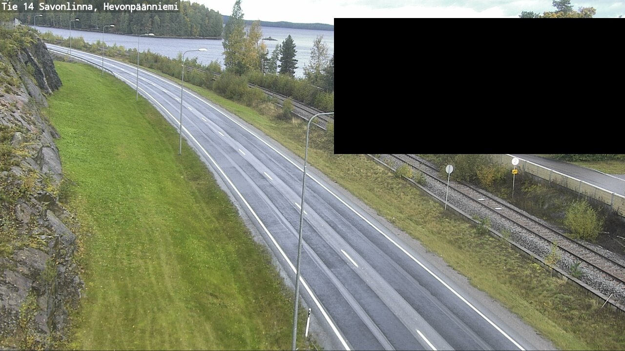 Weather Camera Image Road 14 Savonlinna, Hevonpäänniem, Savonlinna, Etelä-Savo