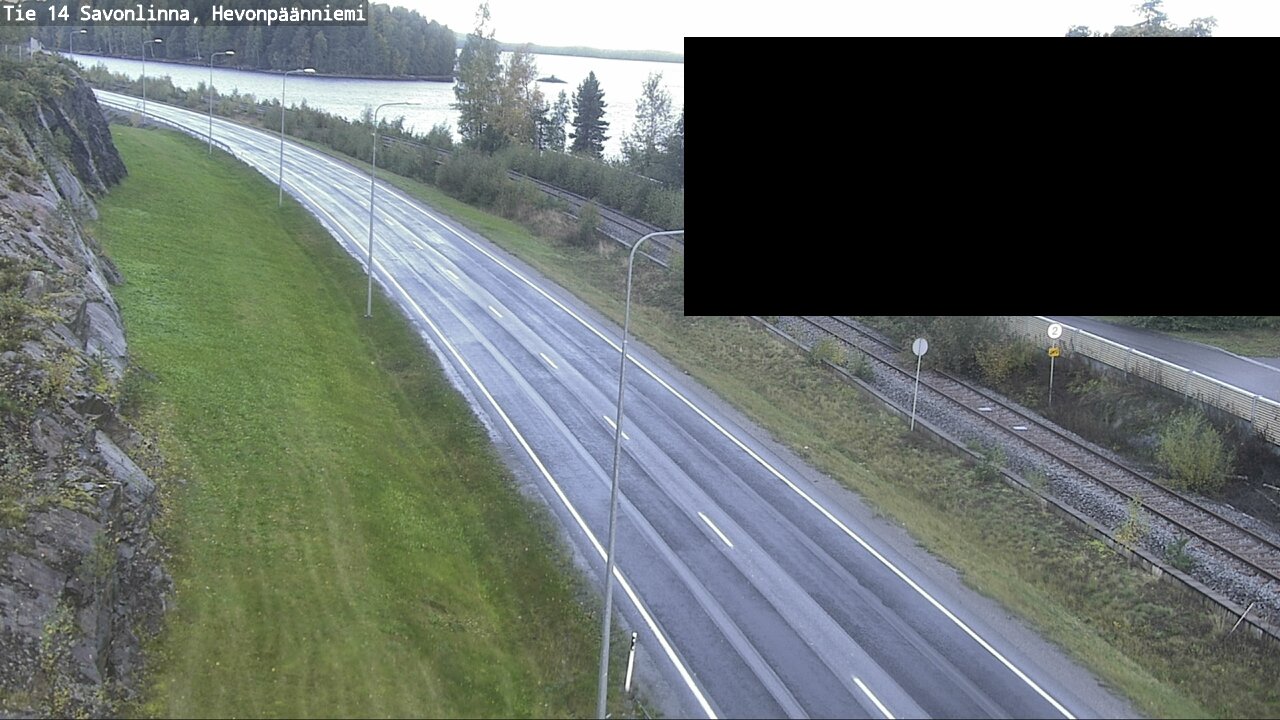 Weather Camera Image Road 14 Savonlinna, Hevonpäänniem, Savonlinna, Etelä-Savo