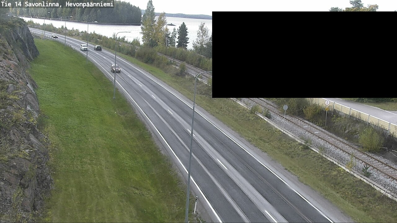 Weather Camera Image Road 14 Savonlinna, Hevonpäänniem, Savonlinna, Etelä-Savo
