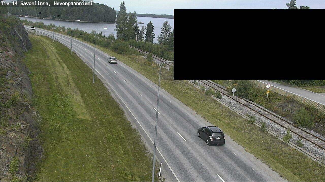 Weather Camera Image Road 14 Savonlinna, Hevonpäänniem, Savonlinna, Etelä-Savo