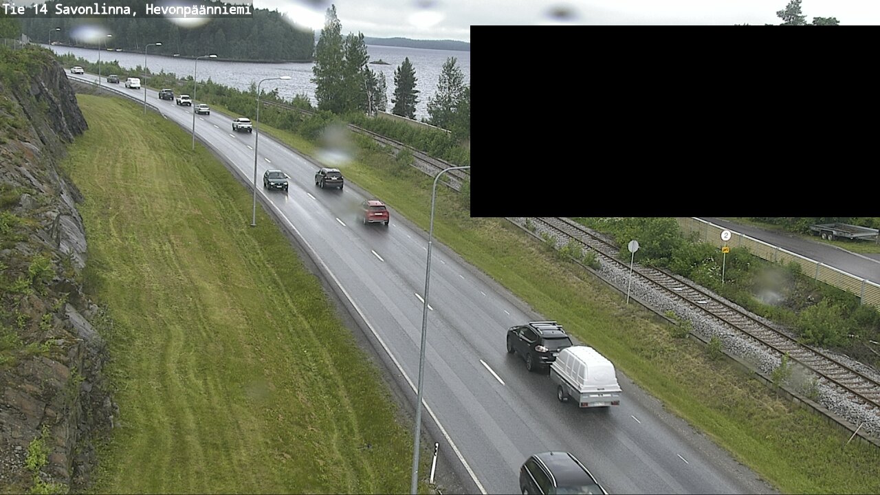 Kelikamerat Kuva Tie 14 Savonlinna, Hevonpäänniemi, Savonlinna, Etelä-Savo