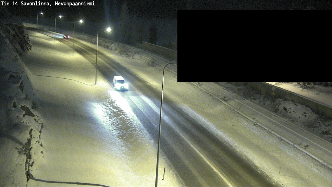 Kelikamerat Kuva Tie 14 Savonlinna, Hevonpäänniemi, Savonlinna, Etelä-Savo