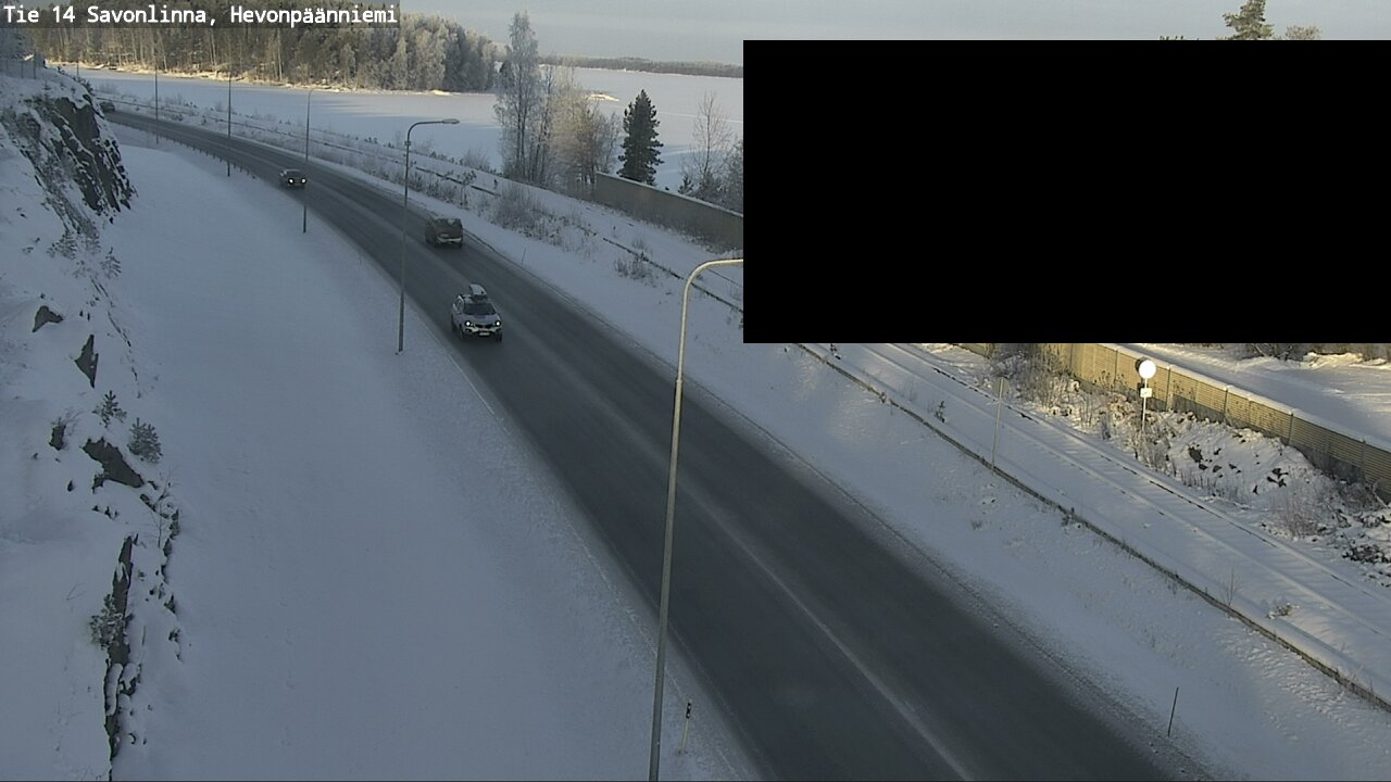 Kelikamerat Kuva Tie 14 Savonlinna, Hevonpäänniemi, Savonlinna, Etelä-Savo