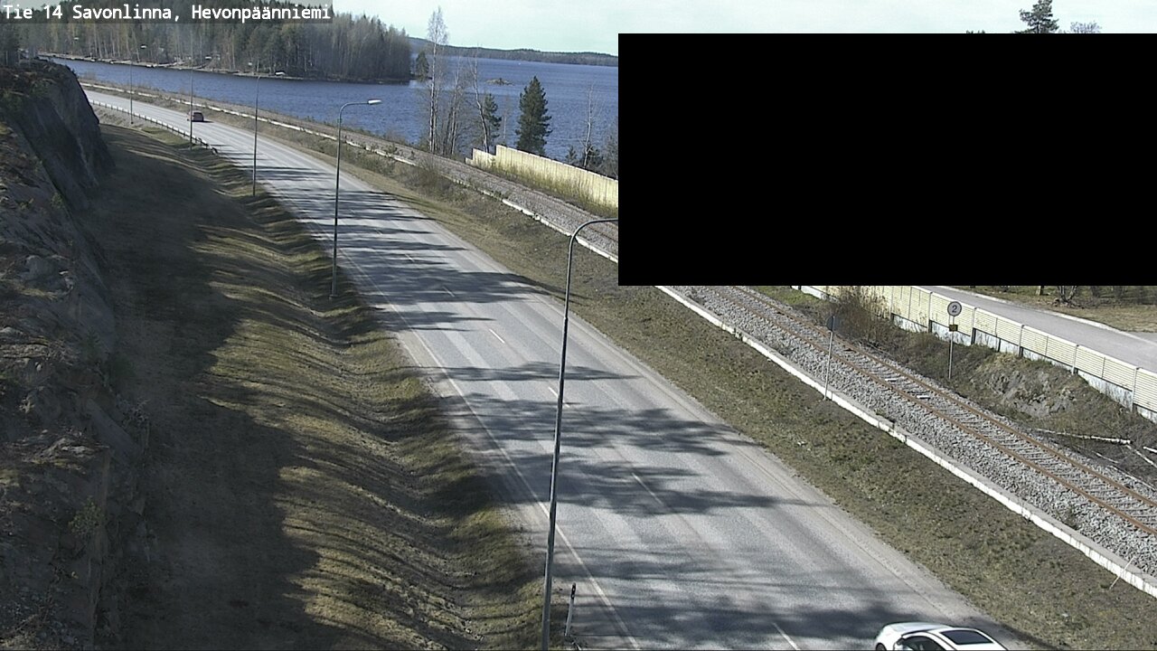 Weather Camera Image Väg 14 Nyslott, Hevonpäänniemi, Savonlinna, Etelä-Savo