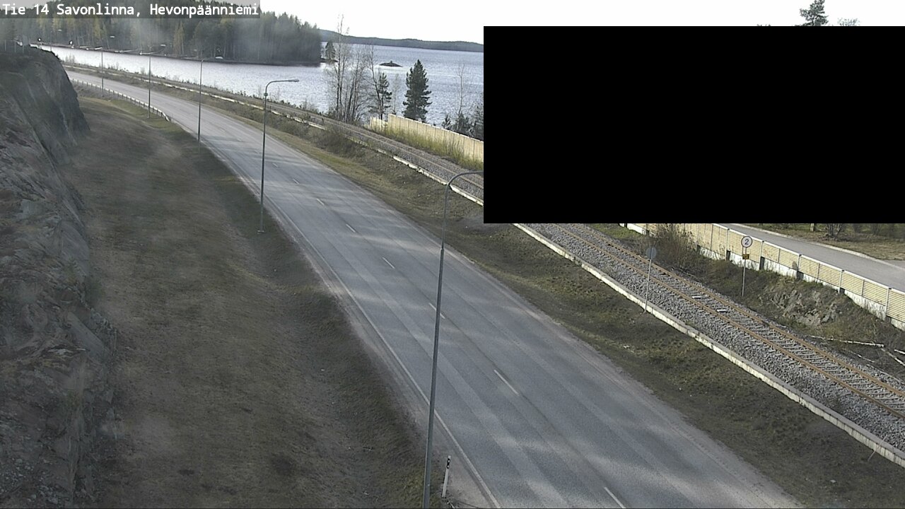 Weather Camera Image Väg 14 Nyslott, Hevonpäänniemi, Savonlinna, Etelä-Savo