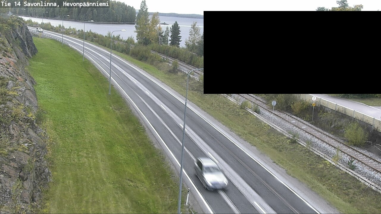 Weather Camera Image Road 14 Savonlinna, Hevonpäänniem, Savonlinna, Etelä-Savo