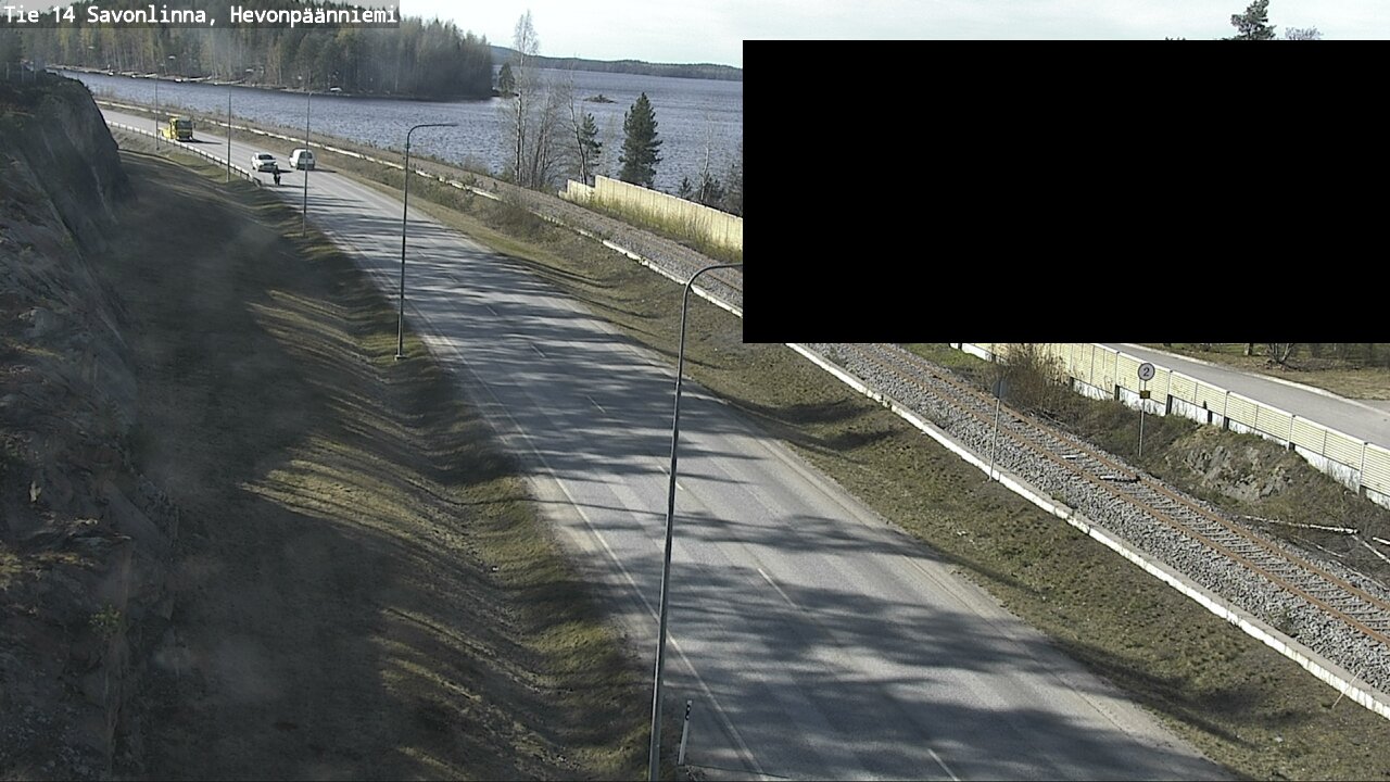 Weather Camera Image Väg 14 Nyslott, Hevonpäänniemi, Savonlinna, Etelä-Savo