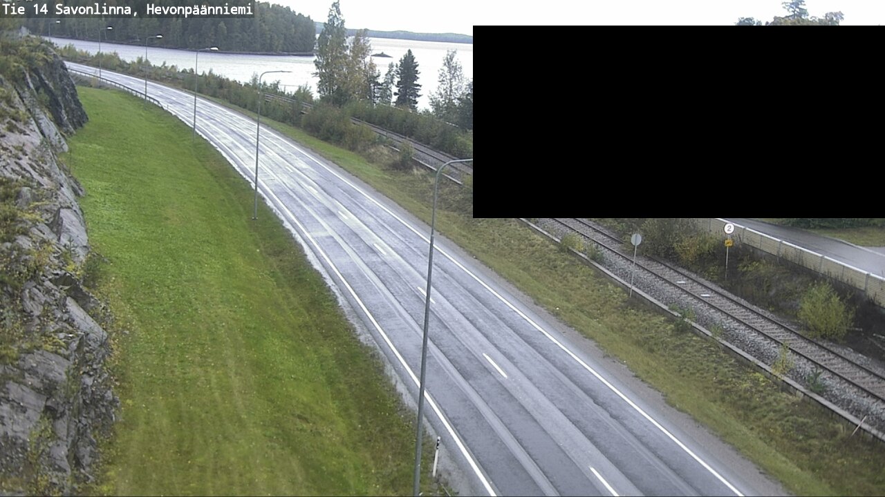 Weather Camera Image Road 14 Savonlinna, Hevonpäänniem, Savonlinna, Etelä-Savo