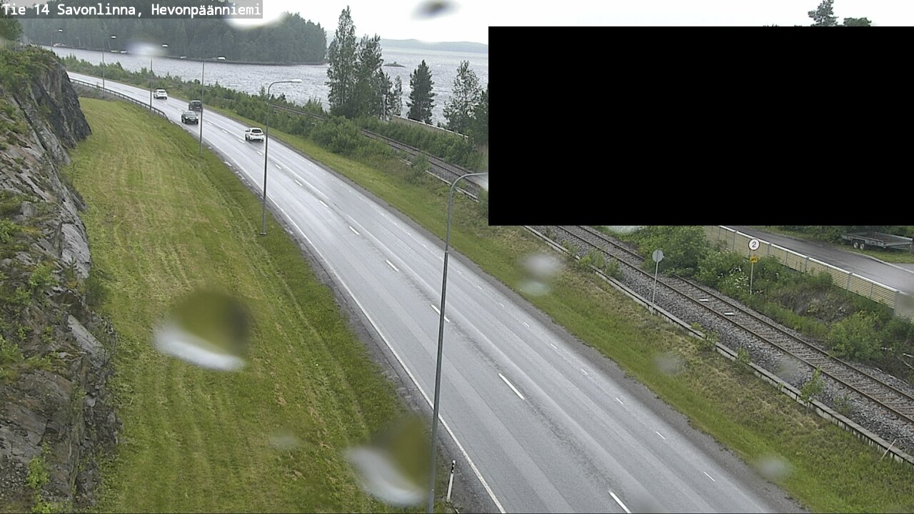 Weather Camera Image Road 14 Savonlinna, Hevonpäänniem, Savonlinna, Etelä-Savo
