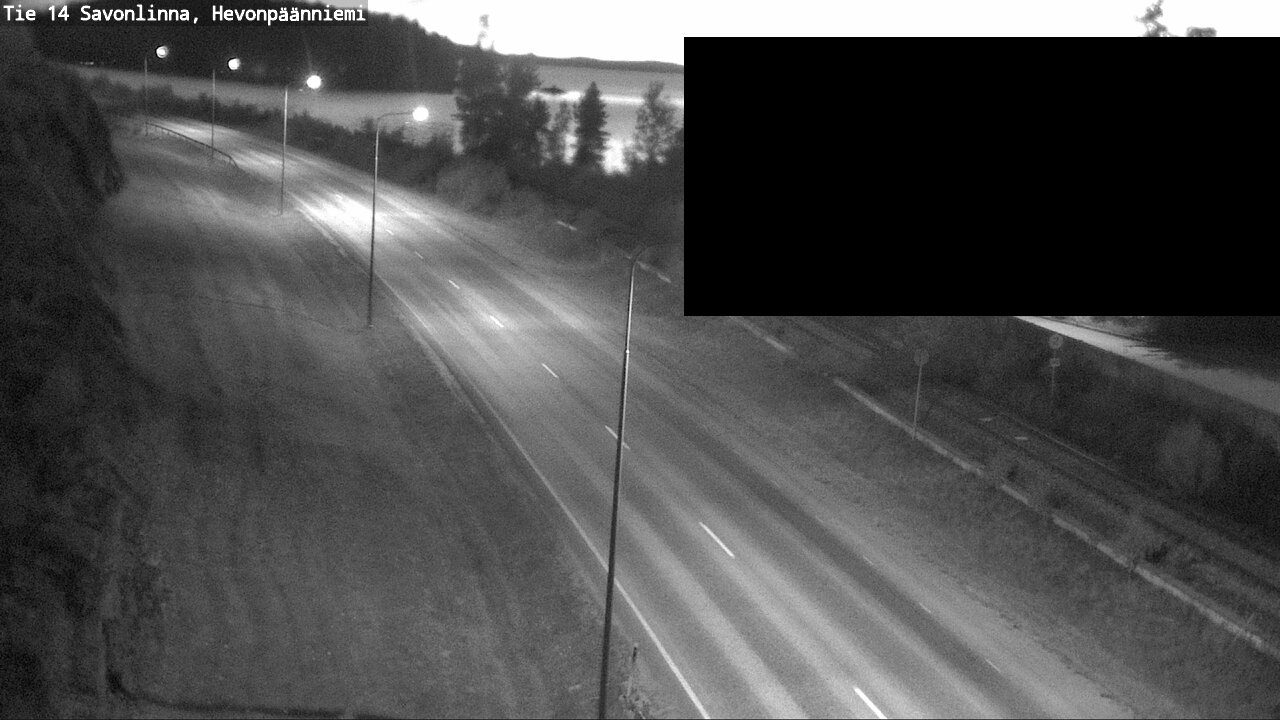 Kelikamerat Kuva Tie 14 Savonlinna, Hevonpäänniemi, Savonlinna, Etelä-Savo