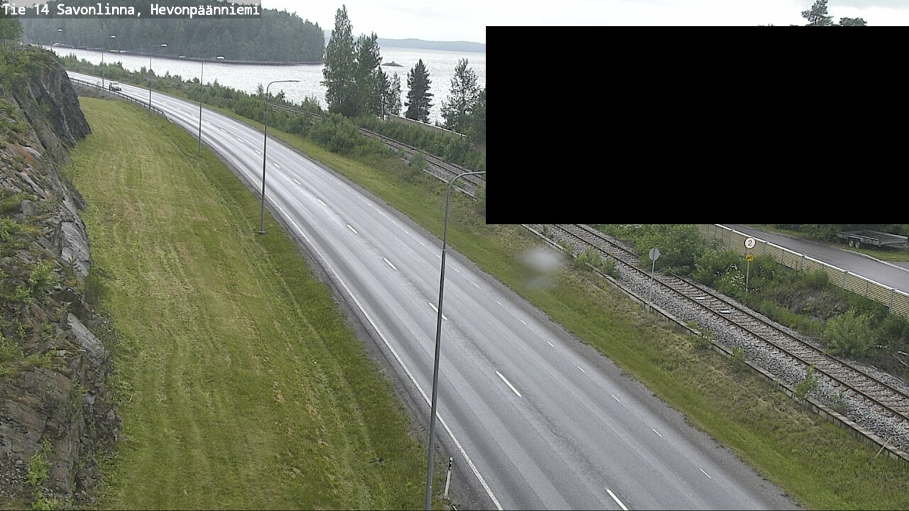 Weather Camera Image Road 14 Savonlinna, Hevonpäänniem, Savonlinna, Etelä-Savo