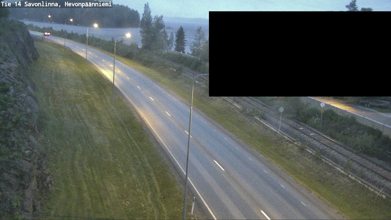 Kelikamerat Kuva Tie 14 Savonlinna, Hevonpäänniemi, Savonlinna, Etelä-Savo