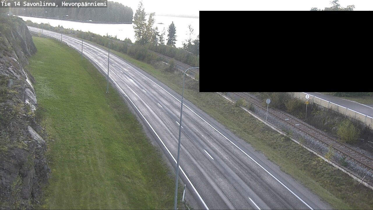 Weather Camera Image Road 14 Savonlinna, Hevonpäänniem, Savonlinna, Etelä-Savo