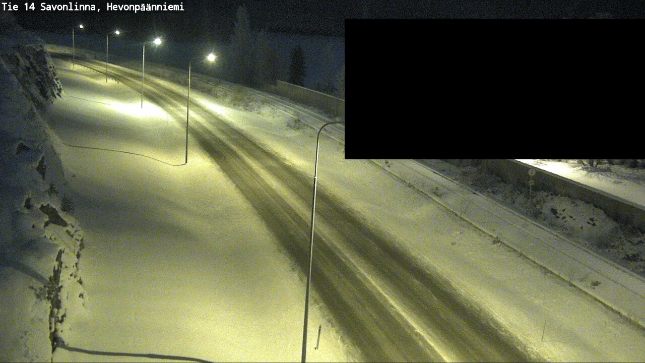 Kelikamerat Kuva Tie 14 Savonlinna, Hevonpäänniemi, Savonlinna, Etelä-Savo