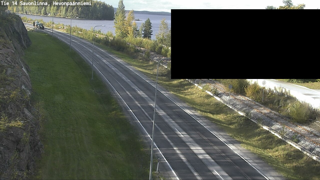 Weather Camera Image Road 14 Savonlinna, Hevonpäänniem, Savonlinna, Etelä-Savo