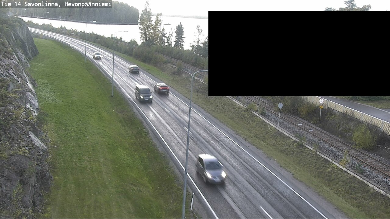 Weather Camera Image Road 14 Savonlinna, Hevonpäänniem, Savonlinna, Etelä-Savo
