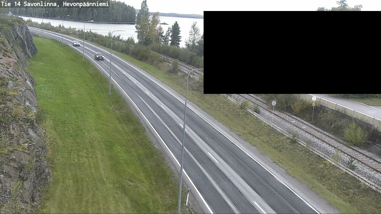 Weather Camera Image Road 14 Savonlinna, Hevonpäänniem, Savonlinna, Etelä-Savo
