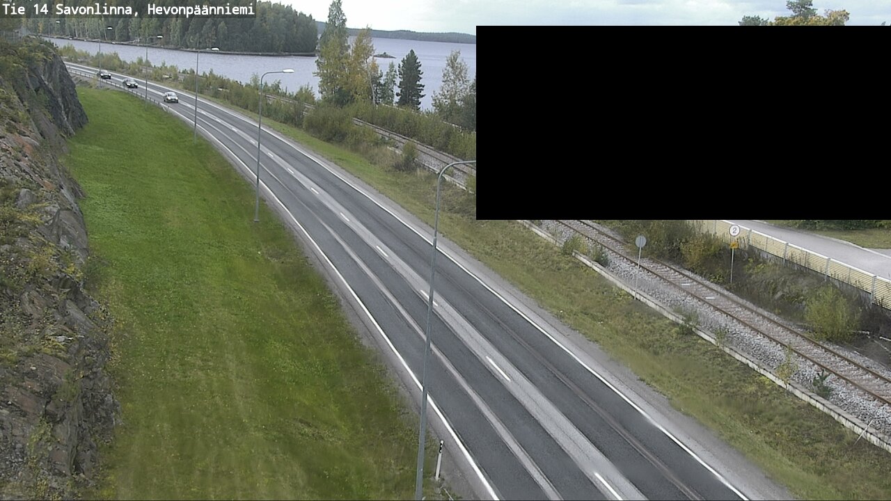 Weather Camera Image Road 14 Savonlinna, Hevonpäänniem, Savonlinna, Etelä-Savo