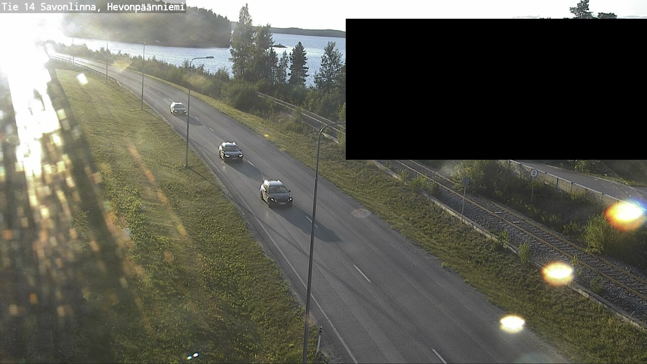 Kelikamerat Kuva Tie 14 Savonlinna, Hevonpäänniemi, Savonlinna, Etelä-Savo