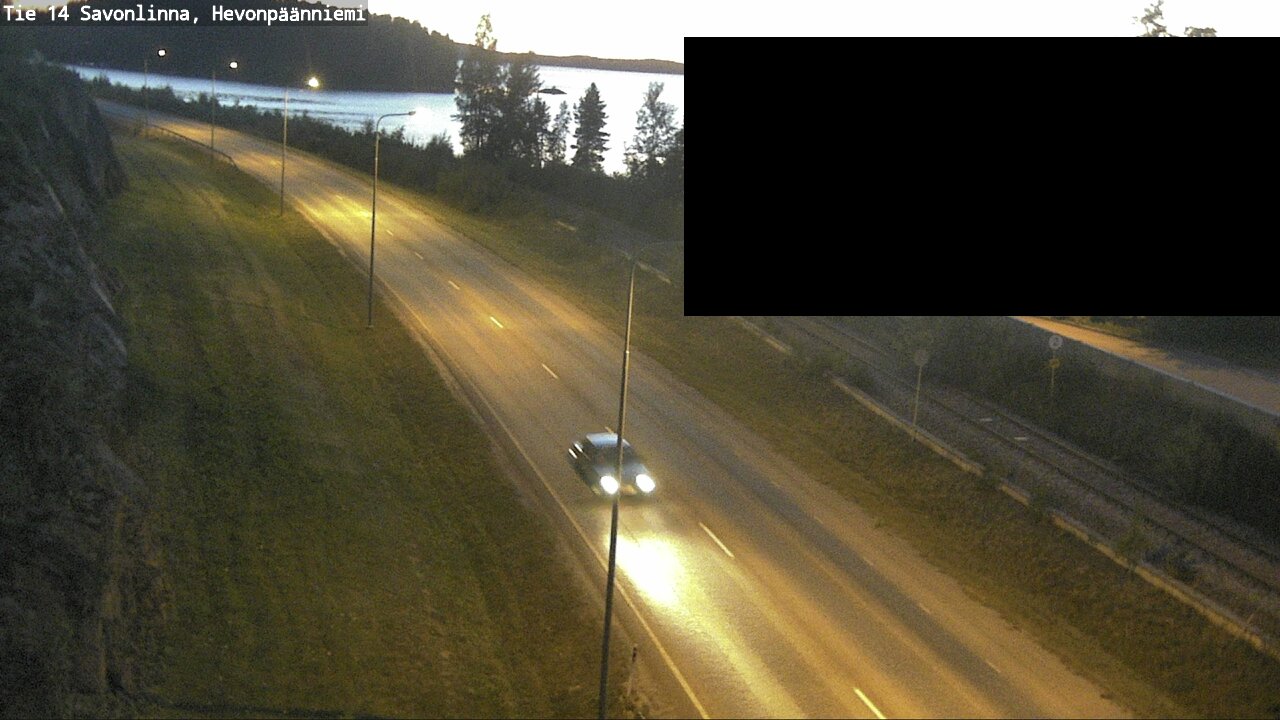 Kelikamerat Kuva Tie 14 Savonlinna, Hevonpäänniemi, Savonlinna, Etelä-Savo