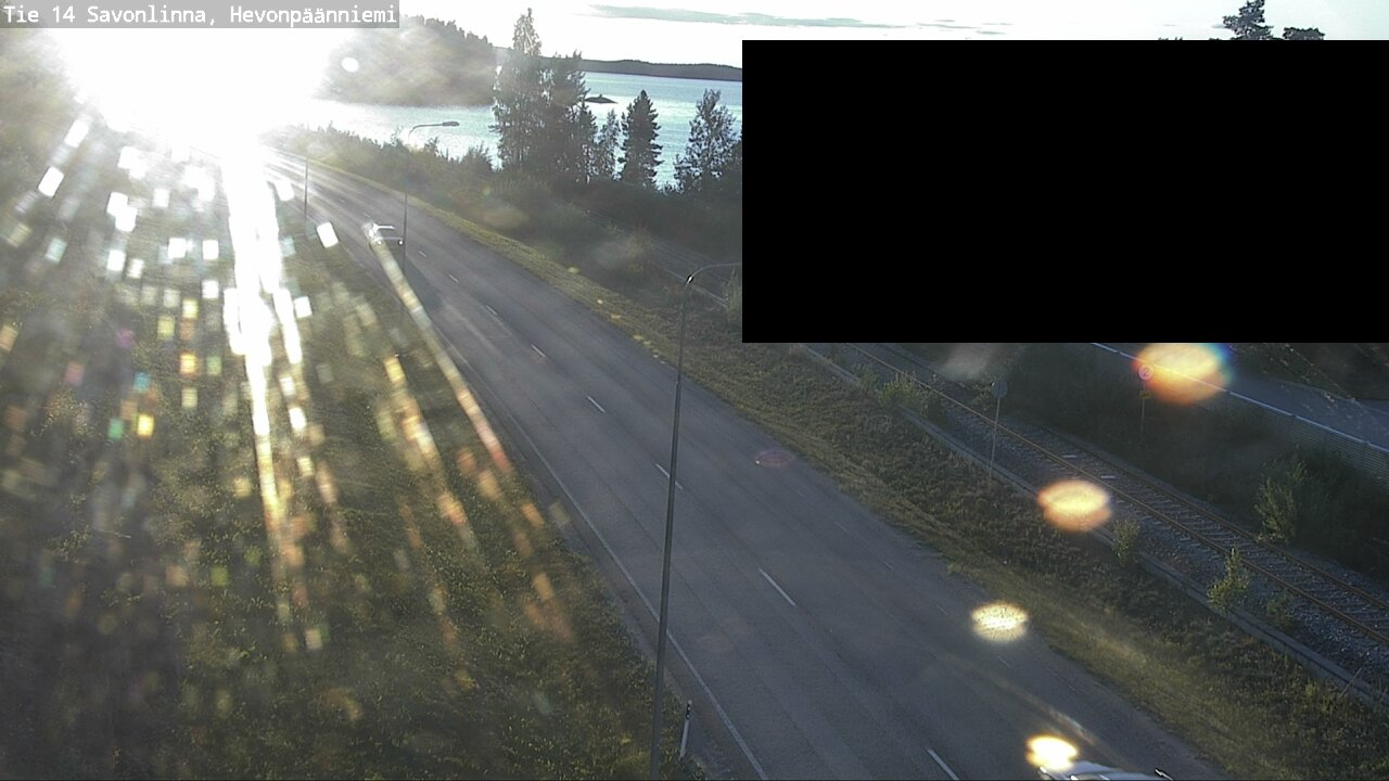Kelikamerat Kuva Tie 14 Savonlinna, Hevonpäänniemi, Savonlinna, Etelä-Savo
