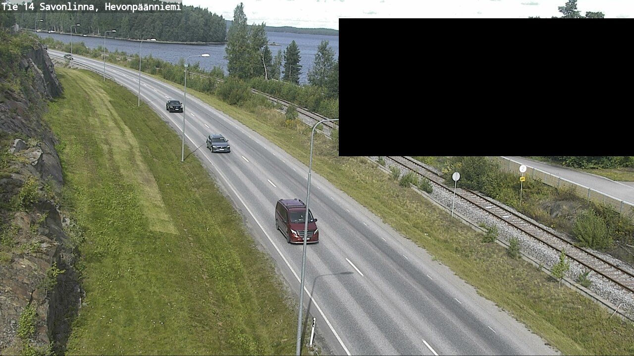 Kelikamerat Kuva Tie 14 Savonlinna, Hevonpäänniemi, Savonlinna, Etelä-Savo