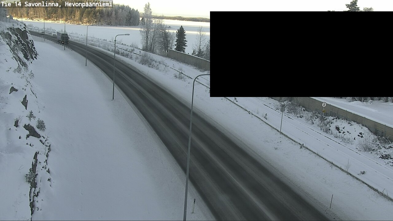 Kelikamerat Kuva Tie 14 Savonlinna, Hevonpäänniemi, Savonlinna, Etelä-Savo