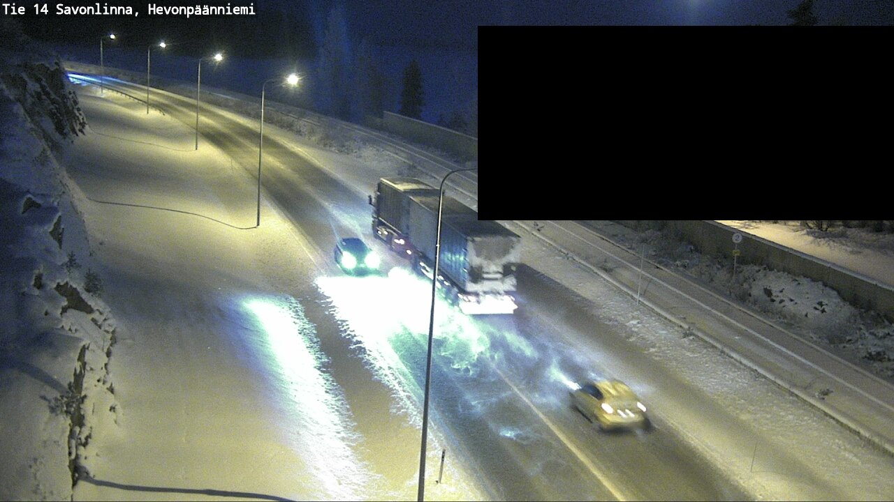 Kelikamerat Kuva Tie 14 Savonlinna, Hevonpäänniemi, Savonlinna, Etelä-Savo