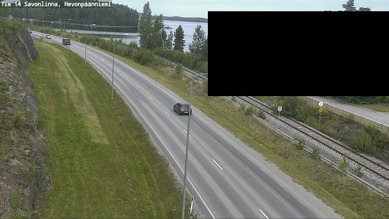 Weather Camera Image Road 14 Savonlinna, Hevonpäänniem, Savonlinna, Etelä-Savo