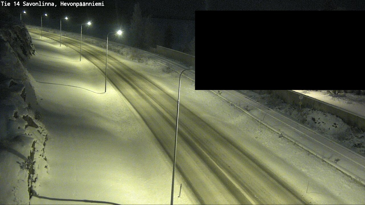 Kelikamerat Kuva Tie 14 Savonlinna, Hevonpäänniemi, Savonlinna, Etelä-Savo