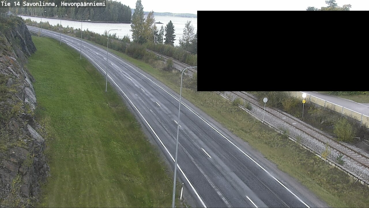 Weather Camera Image Road 14 Savonlinna, Hevonpäänniem, Savonlinna, Etelä-Savo