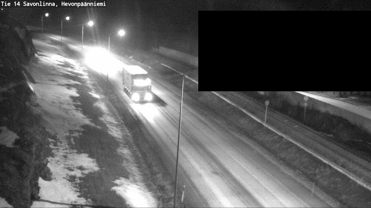 Kelikamerat Kuva Tie 14 Savonlinna, Hevonpäänniemi, Savonlinna, Etelä-Savo